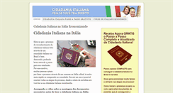 Desktop Screenshot of cidadaniaitalianaitalia.com